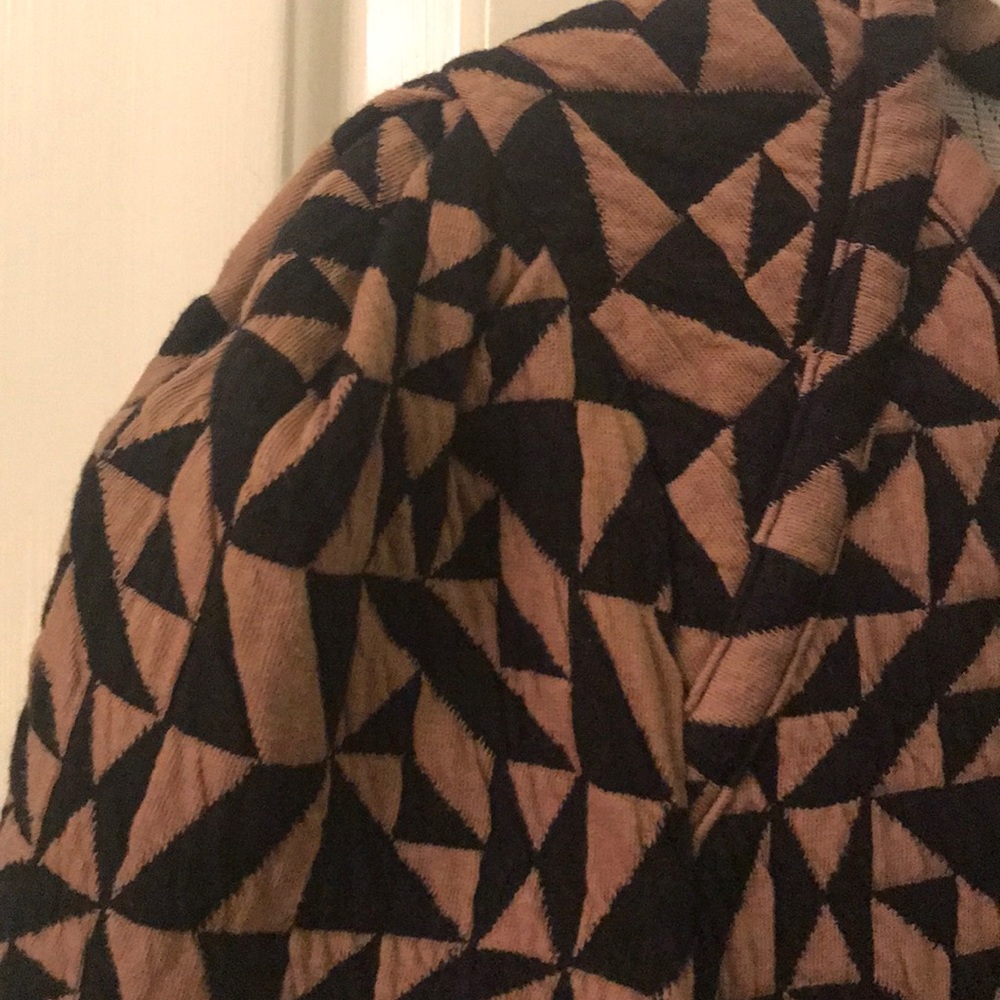 Geometric Anthro blouse - Picture 3 of 5